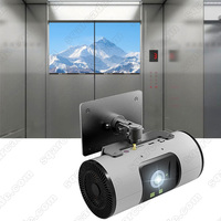Projecteur publicitaire commercial d'intérieur Mini G3, lecteur multimédia, projecteur publicitaire pour ascenseurs de bâtiments à vendre