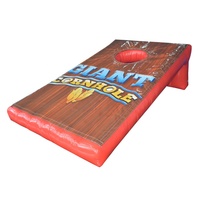 Jeu de Cornhole gonflable géant, jeu de lancer de sacs de haricots gonflables, jeux de carnaval gonflables