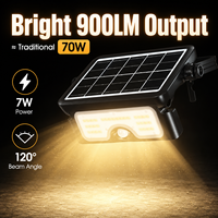 Projecteur solaire compact 3 CCT breveté sur mesure, lampe de travail portable grande taille avec batterie remplaçable, certifié pour les distributeurs