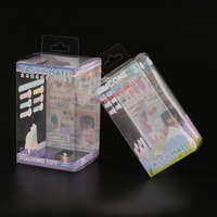 Boîtes d'emballage transparentes personnalisées pour briques jouets, emballage cadeau avec fenêtre en plastique transparent