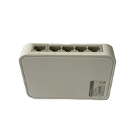 Conmutador de red de 5 puertos 10/100Mbps usado en venta al por mayor con SNMP QoS para aplicaciones de barra de Internet y cámara IP de 1/2 + 2 + 1/2 + 2 puertos