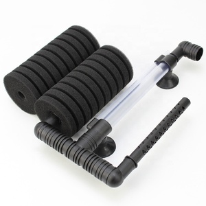 수족관 여과 장비 플라스틱 이중 후면 흡입 생화학 폼 어항 바이오 스펀지 필터 - Product Image 2