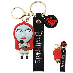 Llavero de goma 3D Pesadilla antes de Navidad, colgante de Jason, llavero, cordón de Halloween, llaveros de Anime, regalo de coche de promoción - Product Image 6