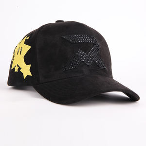 หมวกเบสบอลขอบผ้าซาตินประดับพลอยเทียม5แผงตามสั่งผู้ผลิตหมวกเบสบอลโลโก้ gorras สำหรับกีฬาวิ่ง - Product Image 1