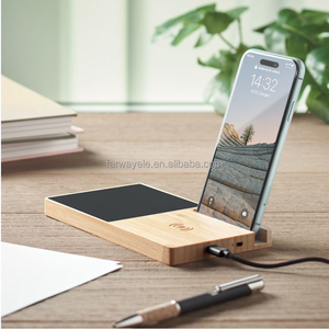 Çevre dostu elektrik tipi C şarj bambu 15W kablosuz şarj fincan ısıtmalı kupa ısıtıcı - Product Image 5
