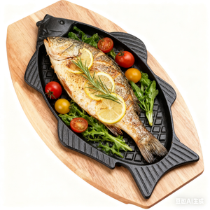 <span class=keywords><strong>Plaque</strong></span> <span class=keywords><strong>de</strong></span> <span class=keywords><strong>cuisson</strong></span> <span class=keywords><strong>ronde</strong></span> <span class=keywords><strong>en</strong></span> <span class=keywords><strong>fonte</strong></span> commerciale pour teppanyaki, spécial cuisine, pour poêles à poivre et grilles, steak frit - Product Image 6