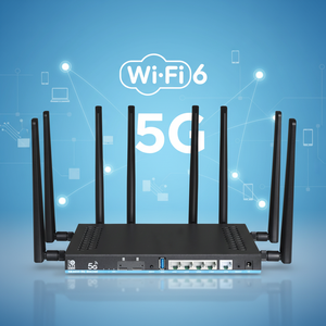 Wifi6 iki 5G SIM yuvaları OEM OEM AX3000 Gigabit LTE 4G Modem Dual Band Wi-Fi kurumsal Sim kart Wifi 6 yönlendirici - Product Image 1