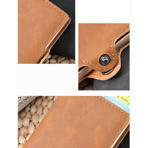 Portafoglio Sottile in Microfibra Personalizzato <span class=keywords><strong>per</strong></span> Uomo, Stile Business, Porta Carte di Credito Premium con Display - Product Image 3