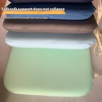 Vente en gros de coussin de chaise sédentaire pour étudiant, coussin de siège, mousse à mémoire de forme, rebond lent, soie glacée, belles fesses, coussins lombaires