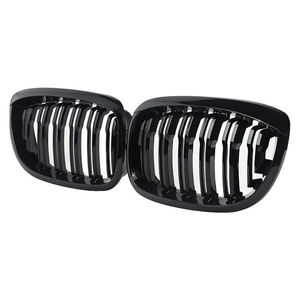 Parrilla delantera negra de plástico ABS para BMW Serie 3 E46 Ci, para coupé de dos puertas, reemplazo para los años 2003-2006 - Product Image 2