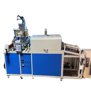 Máquina de serigrafia automática de rolo a rolo para impressora de tela de fita e fita, fábrica chinesa de fabricação