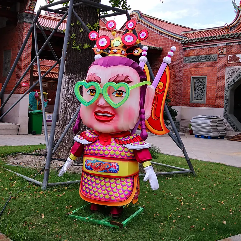 A cidade é celebrações culturais tradicionais asiáticas lanterna conjuntos de decoração de festival festa decoração personalizada embalagem