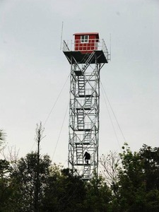 Tours de surveillance et tours de télécommunication préfabriquées de 15m, 20m, 25m, 30m, 35m, 40m et accessoires pour l'observation, la garde et la surveillance - Product Image 6