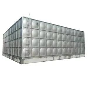 VENTA CALIENTE GRP Panel modular FRP TANQUE DE AGUA para SMC Tanque de almacenamiento de agua rectangular