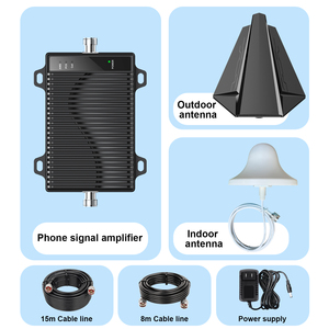 <span class=keywords><strong>Amplificador</strong></span> de Señal de Teléfono Celular ANTUKO 900 1800 2100 MHz <span class=keywords><strong>GSM</strong></span> 2G 3G 4G con <span class=keywords><strong>Cobertura</strong></span> de 300-500 m² y Ganancia de 70dB - Product Image 2