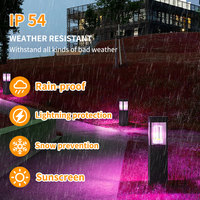 Vente directe d'usine de supports de lampe en aluminium haute luminosité 30W 40W E27 E40 avec ampoule LED colorée