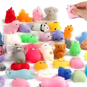 공장 도매 Fidget 감각 장난감 Mochi Squishy 장난감 작은 Kawaii squishies 파티 호의 스트레스 릴리프 짜기 장난감