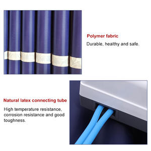 Медицинский противопролежневый массажный надувной матрас для парализованных пациентов, пожилого возраста, складной дизайн с насосом, реабилитационное оборудование - Product Image 6