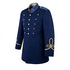 Veste Napoléonienne Hussarde pour Homme, Style Uniforme Marin Vintage, Tissu en Laine Respirant, Service OEM - Product Image 3
