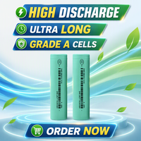 Baterai Lithium Rechargeable Original EV E 33V 18650 3300mAh 10A Fast Charge INR18650 3200 Grade A Li Ion Cell