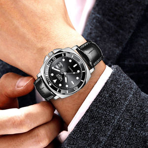 <span class=keywords><strong>Reloj</strong></span> de Cuero Negro <span class=keywords><strong>LIGE</strong></span> LG89155 a <span class=keywords><strong>Precio</strong></span> de Mayoreo para <span class=keywords><strong>Hombre</strong></span>, <span class=keywords><strong>Reloj</strong></span> de Cuarzo con Fecha, Fácil de Leer, Regalo para Esposo, Padre, Cumpleaños - Product Image 6