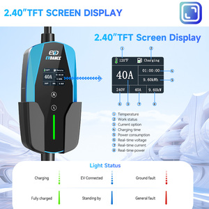 Xách tay 40A mức độ 2 nacs EV Trạm Sạc nhà xe điện xe sạc đống chargeur cho tất cả các USA Tesla mô hình y Gen 3 - Product Image 4