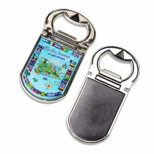 Dropshipping Personalized Magnet Opener Custom Logo Metal <b>Beer</b> Opener <b>Fridge</b> Magnet - Product Image 3