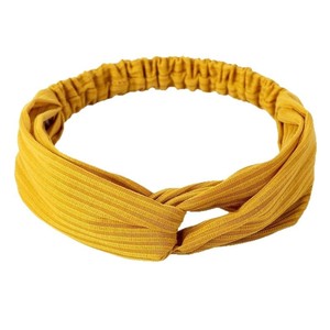 European and American knitted cross headband <b>face</b> wash headband solid color elastic headband yoga <b>exercise</b> headband - Product Image 6