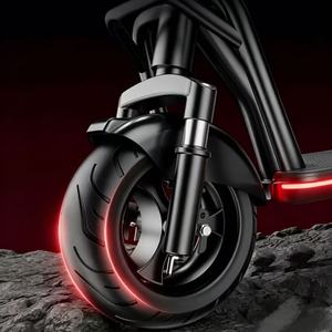 Scooter Elettrico Familiare a <span class=keywords><strong>3</strong></span> <span class=keywords><strong>Ruote</strong></span> da 10 Pollici, Pieghevole, 1000W 48V, Mini Triciclo Elettrico con Cestino, Batteria Rimovibile, Telecomando - Product Image 4