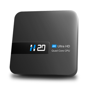 Decodificador <span class=keywords><strong>H20</strong></span> Android 10.0 Rockchip RK3228A 1GB 8GB Wifi 2.4G Quad Core Smart Digital 4K Set Top <span class=keywords><strong>TV</strong></span> <span class=keywords><strong>Box</strong></span> de Fábrica - Product Image 2