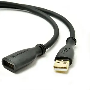 Cabo de extensão usb 2.0, tipo macho para fêmea ativo, cabo repetidor para impressora, htc vivência, teclado consola de jogos