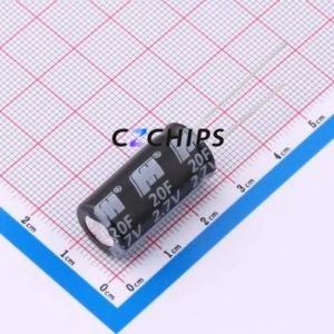 Supercondensateur FH2R7L206M-H1225, composant traversant (THT), condensateur D12.5xL25mm 20F 20% 2.7V - Product Image 1