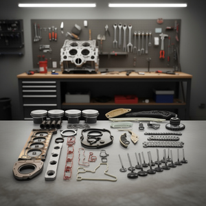 Kit de reconstruction moteur Audi A4 VW GTI Jetta 2.0T, pistons et joints 06H109158H 06H198401A - Product Image 2