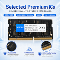 Module de mémoire RAM pour ordinateur portable RuiChu DDR4 ECC 8 Go 2400 MHz 2666 MHz PC4-25600 SODIMM 260 broches pour mise à niveau de PC portable et jeux