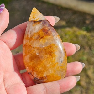 คริสตัลทรงอิสระสไตล์โบฮีเมียนสีทองสำหรับตกแต่งบ้าน ของตกแต่งบ้านที่ไม่ซ้ำใคร ของขวัญวันหยุด และงานฝีมือคริสตัลอื่นๆ ขายส่ง - Product Image 6