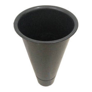 Jarrón <span class=keywords><strong>de</strong></span> plástico grande blanco y negro <span class=keywords><strong>de</strong></span> 0,2 kg al por menor - Product Image 1