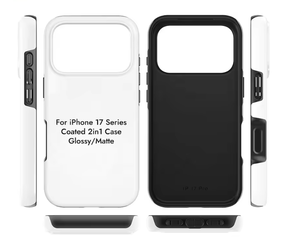Vente en gros <span class=keywords><strong>coque</strong></span> de téléphone enduite 2 en 1 par sublimation 3d mate brillante pour <span class=keywords><strong>Iphone</strong></span> 17 Series housse de téléphone portable - Product Image 2