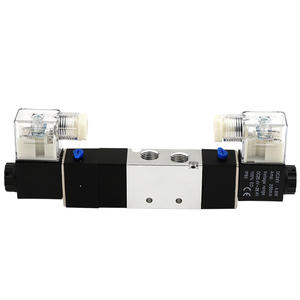 Válvula Solenoide de Doble Control Electromagnético 4V230/C/E/P, Tres Posiciones, Cinco Vías, para Gas, Compatible con OEM, Estructura de 12V/24V/220V - Product Image 5