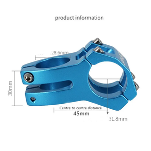 <span class=keywords><strong>Potencia</strong></span> Personalizada para Bicicleta de Montaña <span class=keywords><strong>Potencia</strong></span> Corta de 45mm para Bicicleta de Carretera y Montaña <span class=keywords><strong>Potencia</strong></span> Ajustable para <span class=keywords><strong>Manillar</strong></span> - Product Image 2