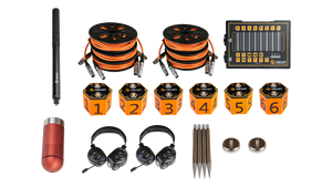 Détecteur sismique haute sensibilité avec 4 capteurs, câble de 5-10 m, capteur de vibrations 0,05-5000 MHz pour la recherche et le sauvetage en cas de catastrophe, outils USAR - Product Image 6