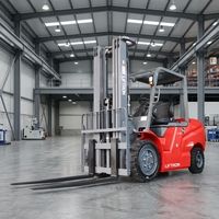 Liftron CPD30L Kompakter Elektrostapler mit Lithium-Ionen-Batterie und Vollgummireifen für Fabrik, Lager, Logistik und Materialverteilung