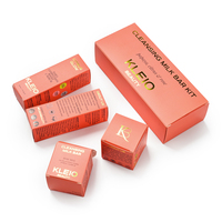 Luxe Deluxe Two Tuck End Box Foundation Cosmetic Skin Care Cream Set Boîte d'emballage pour rouge à lèvres Lipgloss Skincare