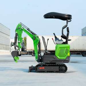 Mini-excavatrice à chenilles de 1,2 tonne à haute productivité pour la construction de logements urbains, la réparation routière et les travaux agricoles - Product Image 3