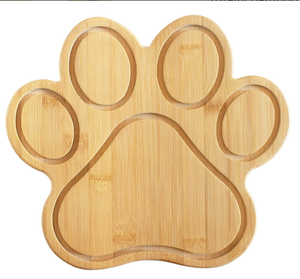 Planche à découper ovale écologique en bambou, plateau à charcuterie et fromages, plateau de service amusant, cadeau pour les amoureux des chiens et des chats - Product Image 5