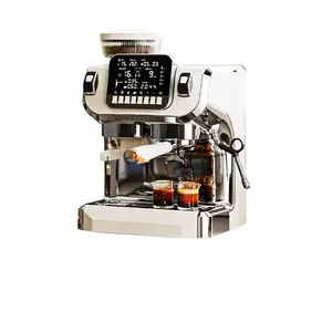 पूरी तरह से स्वचालित पावर 2950w मेटल बॉडी आइस कॉफी मशीन 97 डिग्री निष्कर्षण तापमान होम कॉफी मशीन