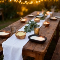 Plateau de placement ovale en bois pour bougies d'aromathérapie, décoration d'ambiance pour hôtels et maisons d'hôtes, plateau de rangement de bureau