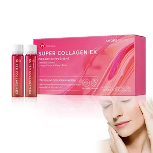 Convenient extremely concentrated collagen drink Liquid Marine Collagen Containing Biotin and Vitamin C Hyaluronic Acid