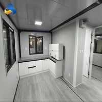 Maison Modulaire Préfabriquée Conteneurisée Extensible de 40/20 pieds, Modèle Designer, 2, 3, 4 ou 5 Chambres