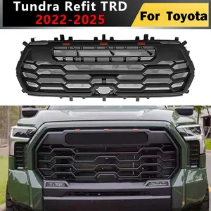<b>For</b> Refit TRD 2022 2023 2024 2025 Front Bumper Grille Replacement Racing <b>Grills</b> Hood <b>Mesh</b> Grid Body Kits TRD Style - Product Image 1