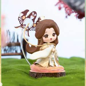 En stock, 100% authentique, 6 pièces/boîte, figurines Heaven Officials <span class=keywords><strong>Blessing</strong></span>, boîte mystère, jouets en PVC à collectionner, adorables décorations de bureau - Product Image 4